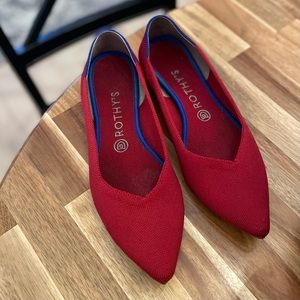 Rothy’s The Point Flats - Excellent condition!!